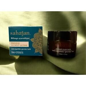 SAHAJAN Ultimate Sleep Mask 1.7 Fl Oz / 50 mL NIB/SEALED ~ EXP DATE 10/19/26